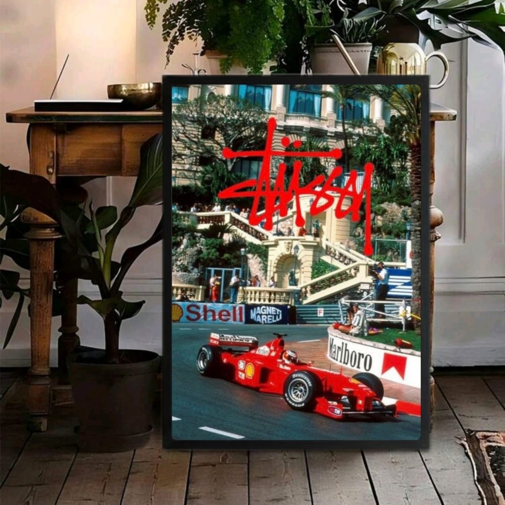 poster stussy f1 ferrari - Vibes Districtposter stussy f1 ferrari poster GoldVibes District
