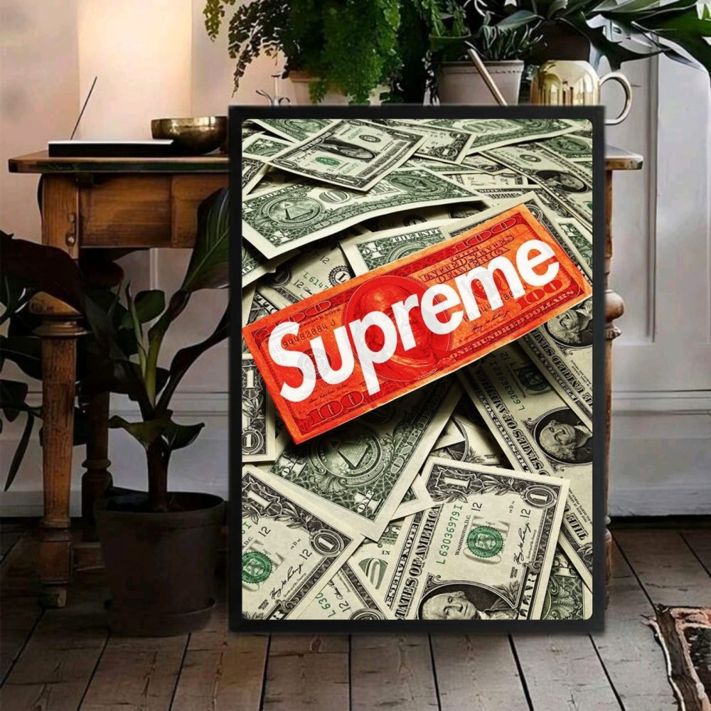 poster supreme - Vibes Districtposter supreme poster SilverVibes District