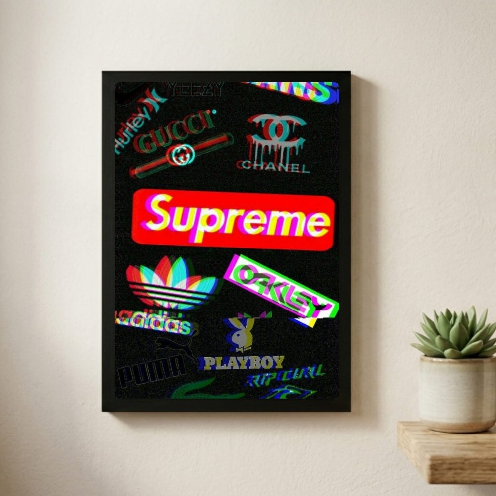 poster supreme - Vibes Districtposter supreme poster BiancoVibes District