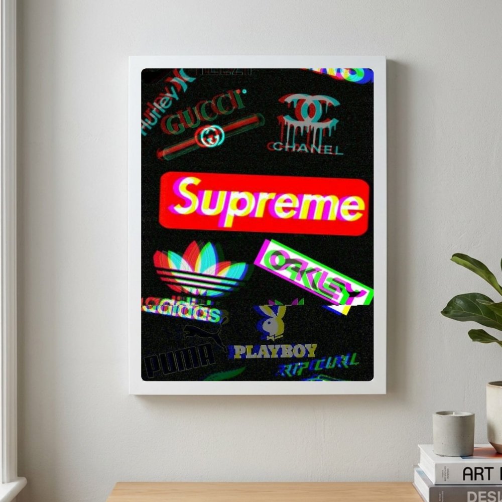 poster supreme - Vibes Districtposter supreme poster BiancoVibes District