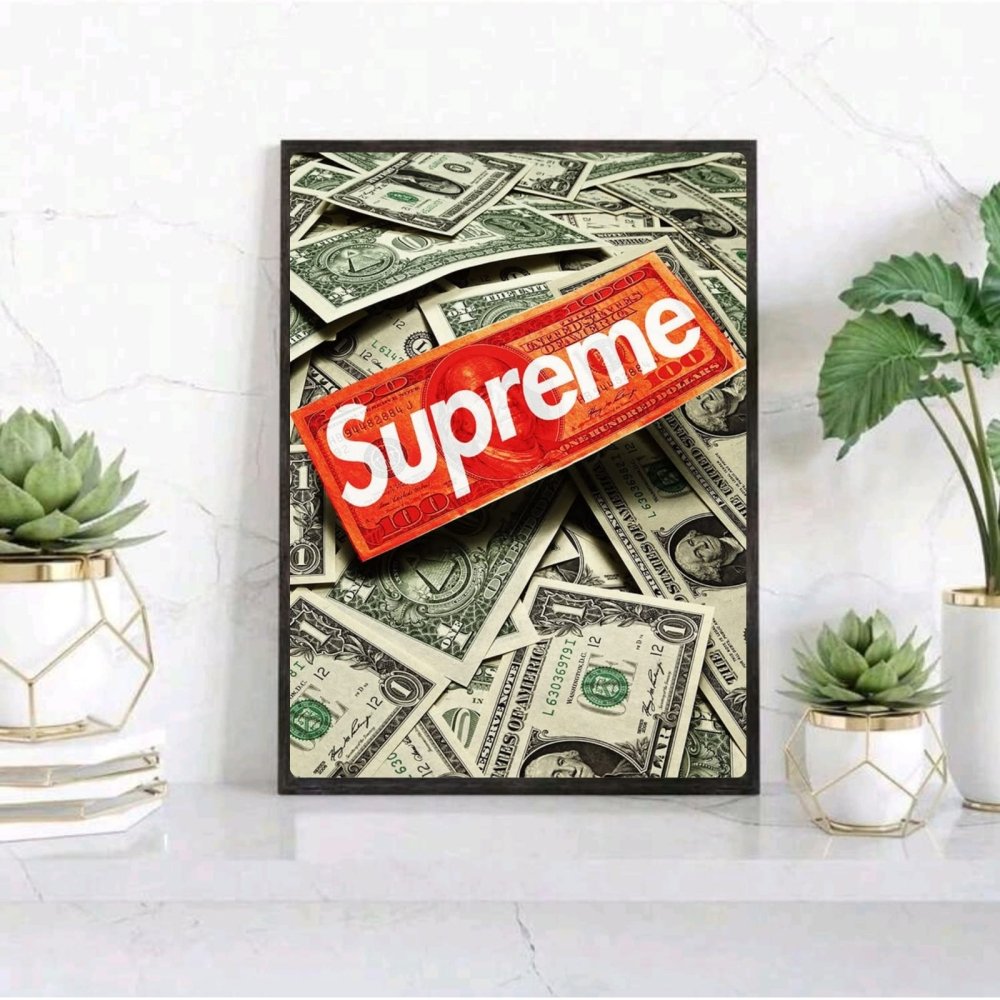 poster supreme - Vibes Districtposter supreme poster SilverVibes District