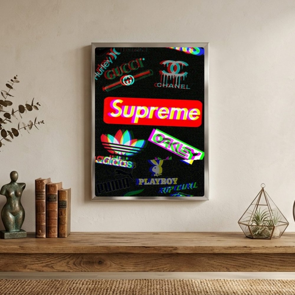poster supreme - Vibes Districtposter supreme poster BiancoVibes District