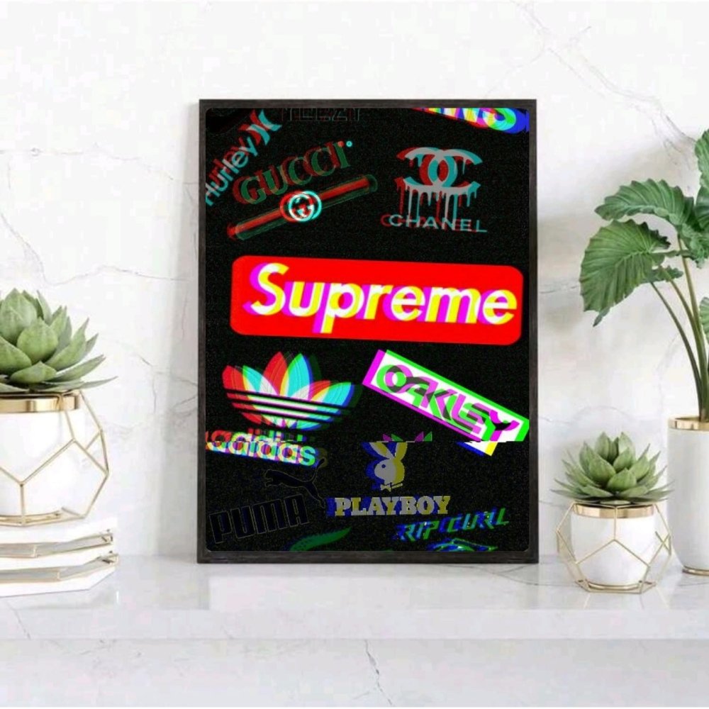 poster supreme - Vibes Districtposter supreme poster BiancoVibes District