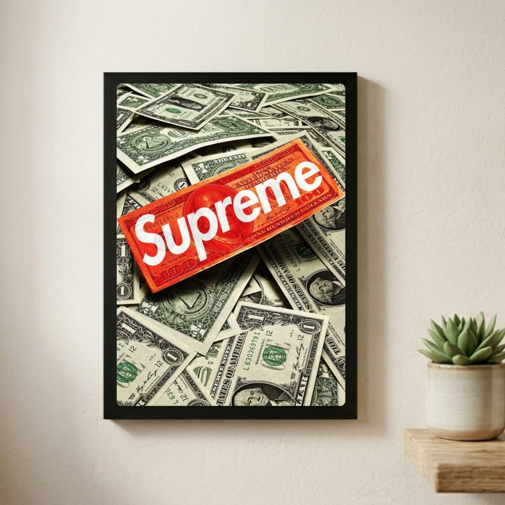 poster supreme - Vibes Districtposter supreme poster SilverVibes District