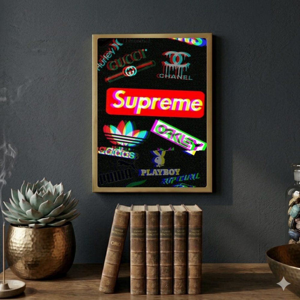 poster supreme - Vibes Districtposter supreme poster BiancoVibes District