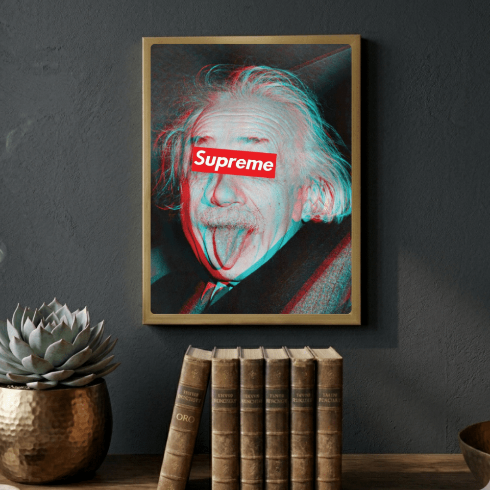 poster supreme - Vibes Districtposter supreme poster GoldVibes District