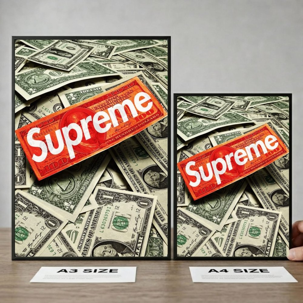 poster supreme - Vibes Districtposter supreme poster SilverVibes District