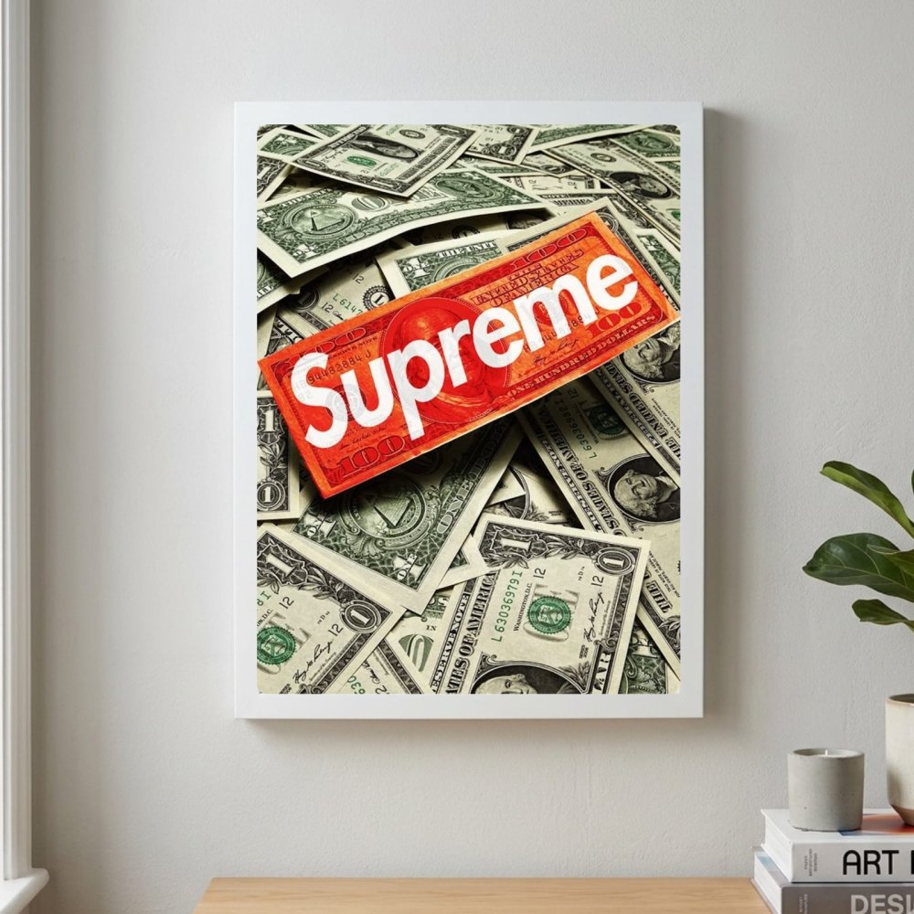 poster supreme - Vibes Districtposter supreme poster SilverVibes District