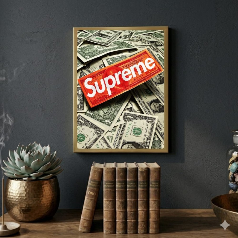poster supreme - Vibes Districtposter supreme poster SilverVibes District