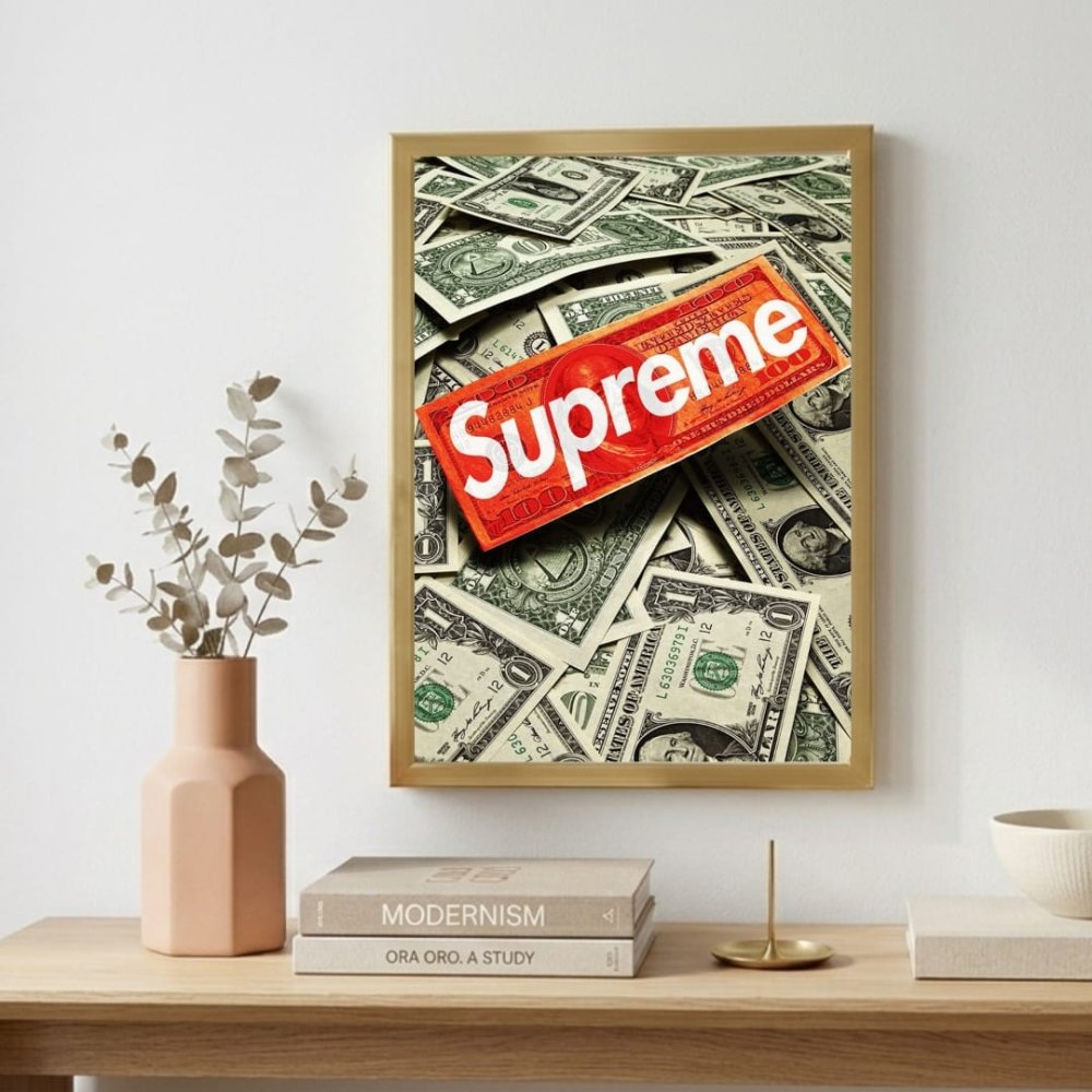 poster supreme - Vibes Districtposter supreme poster SilverVibes District
