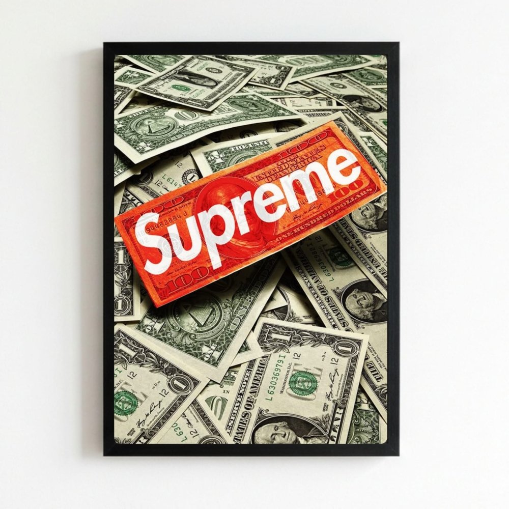 poster supreme - Vibes Districtposter supreme poster NeroVibes District
