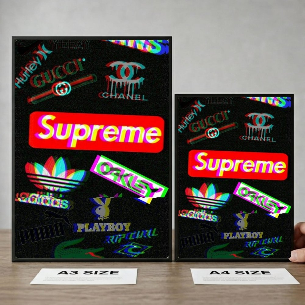 poster supreme - Vibes Districtposter supreme poster BiancoVibes District