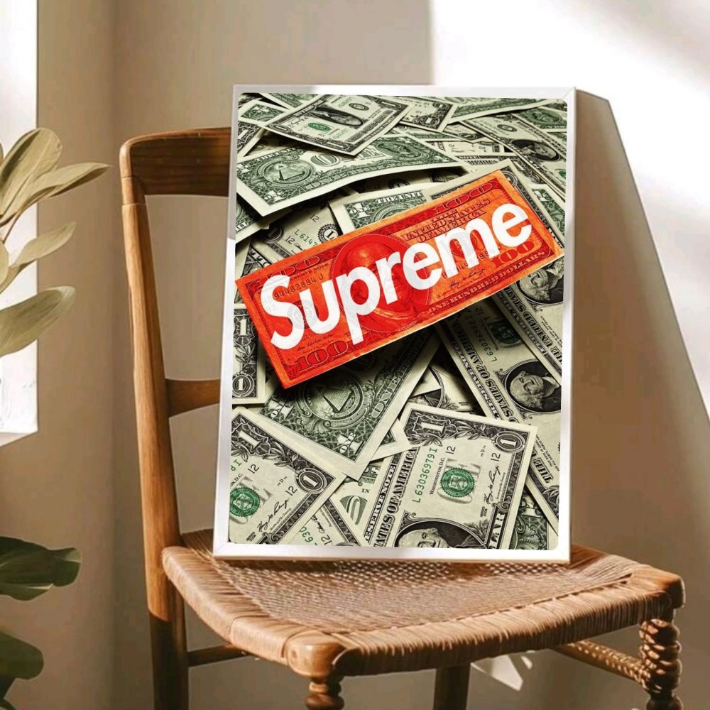 poster supreme - Vibes Districtposter supreme poster SilverVibes District