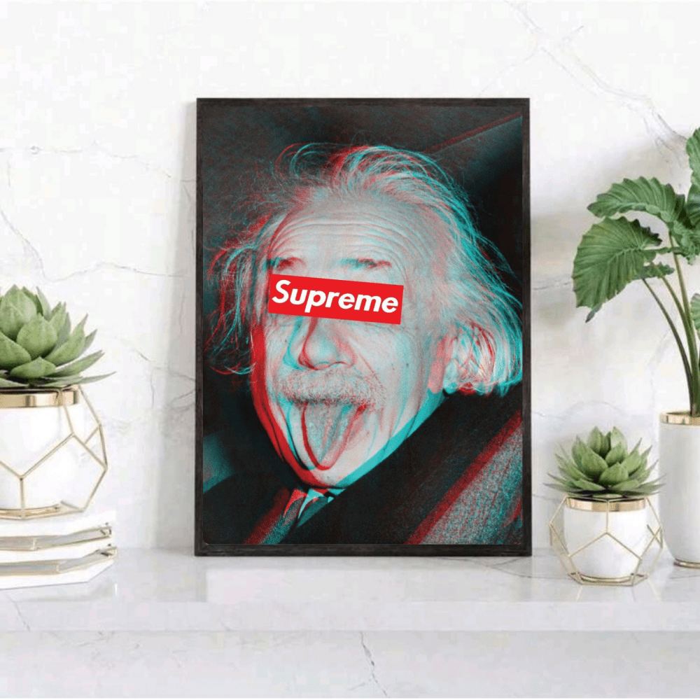 poster supreme - Vibes Districtposter supreme poster GoldVibes District