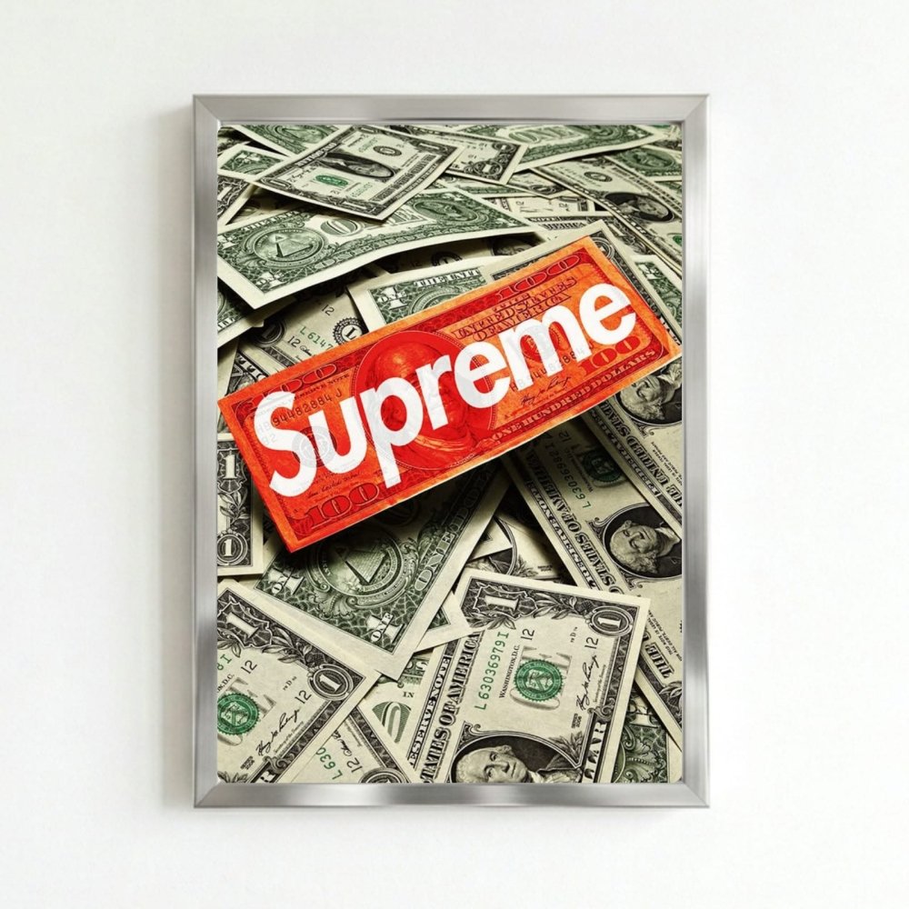 poster supreme - Vibes Districtposter supreme poster SilverVibes District