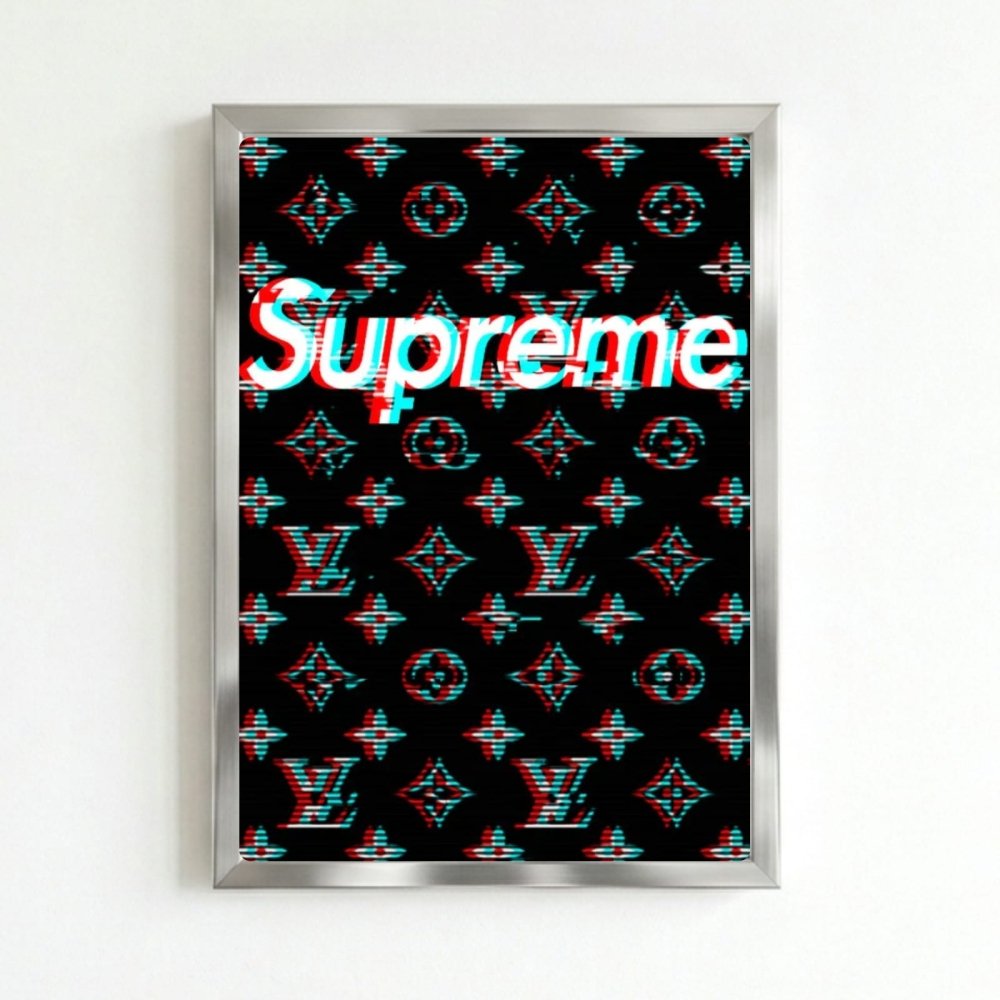 poster supreme - Vibes Districtposter supreme poster SilverVibes District