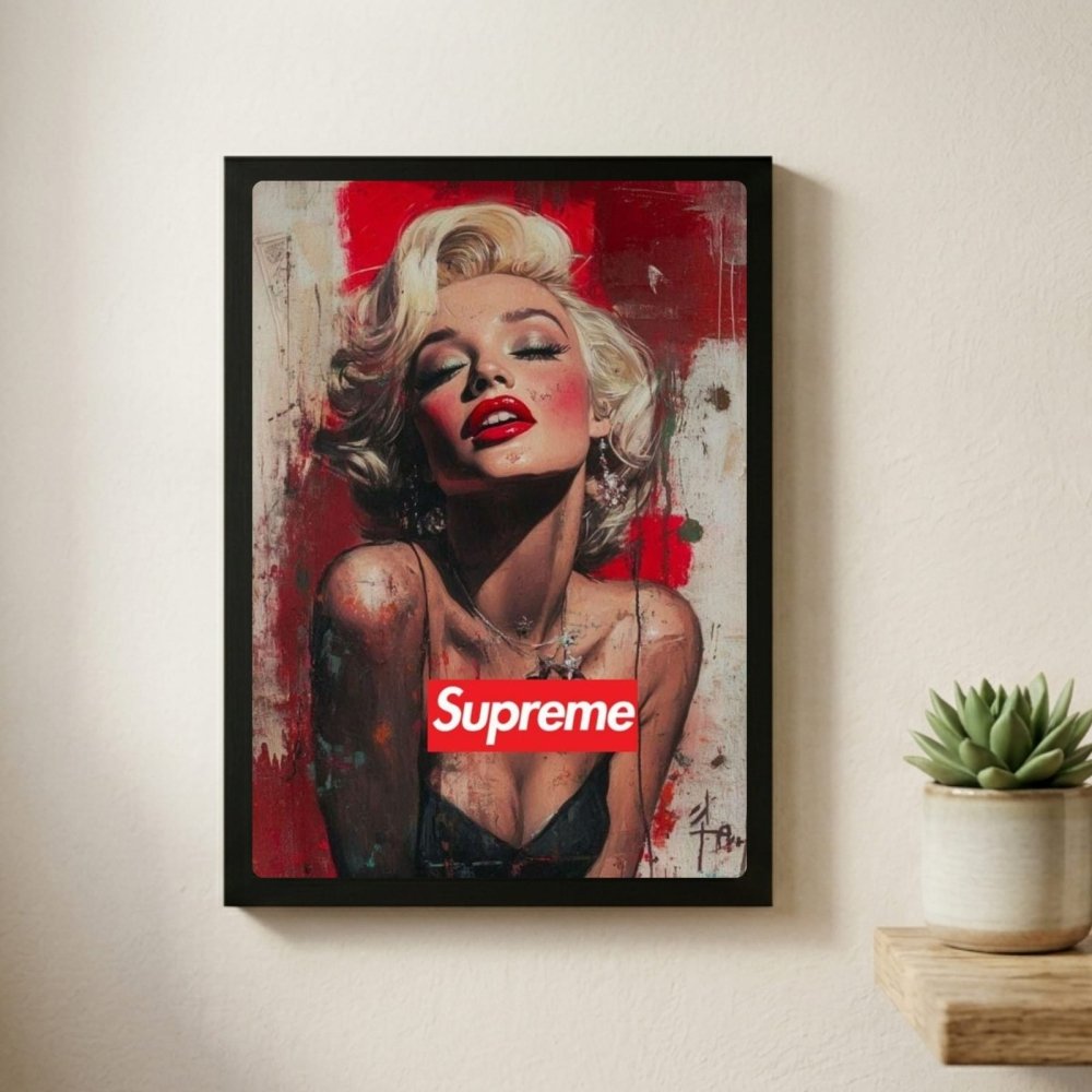 poster supreme Marilyn Monroe - Vibes Districtposter supreme Marilyn Monroe poster NeroVibes District