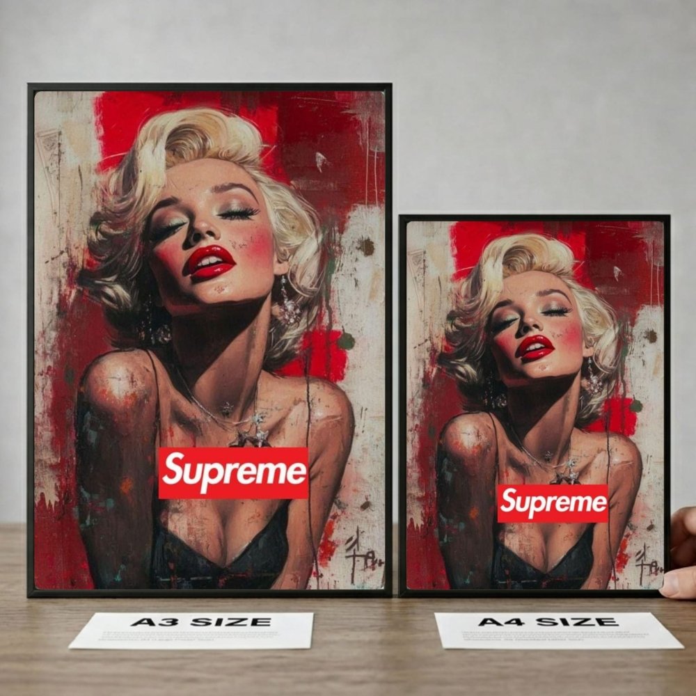 poster supreme Marilyn Monroe - Vibes Districtposter supreme Marilyn Monroe poster NeroVibes District