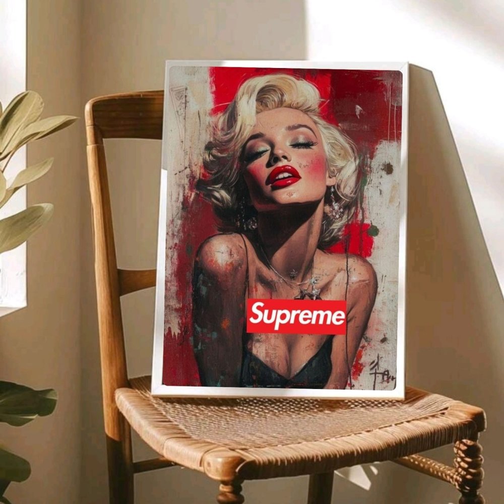 poster supreme Marilyn Monroe - Vibes Districtposter supreme Marilyn Monroe poster NeroVibes District