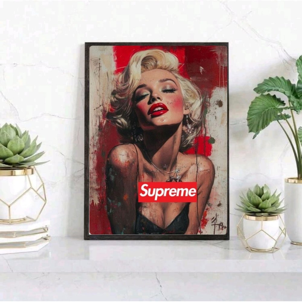 poster supreme Marilyn Monroe - Vibes Districtposter supreme Marilyn Monroe poster NeroVibes District