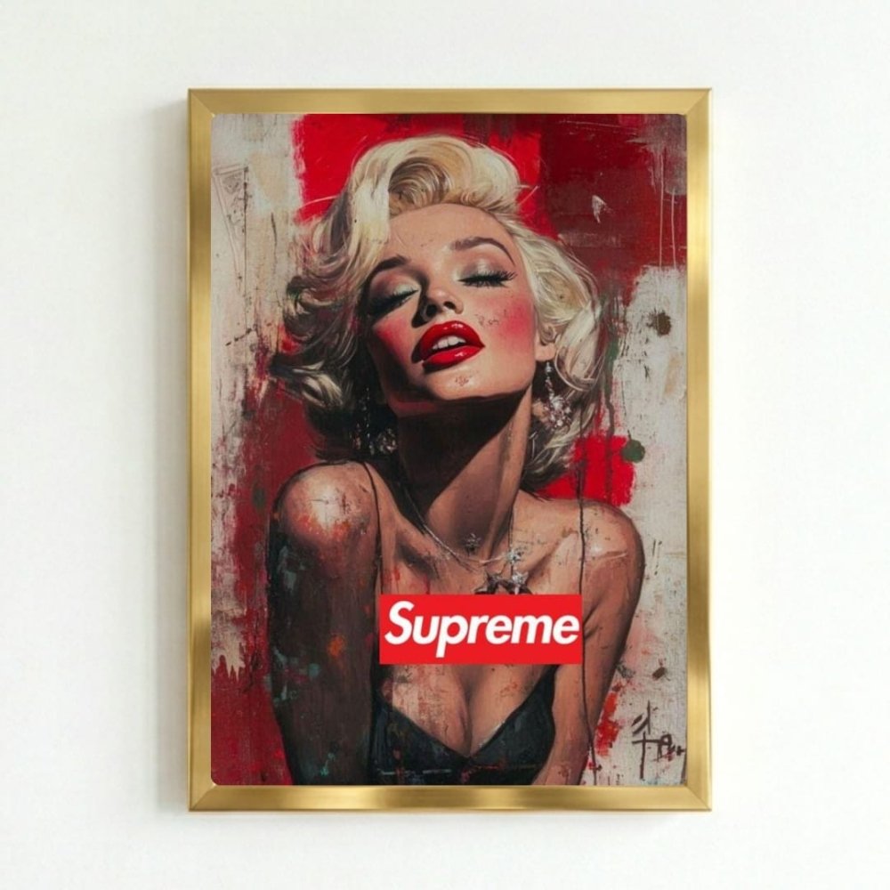 poster supreme Marilyn Monroe - Vibes Districtposter supreme Marilyn Monroe poster NeroVibes District