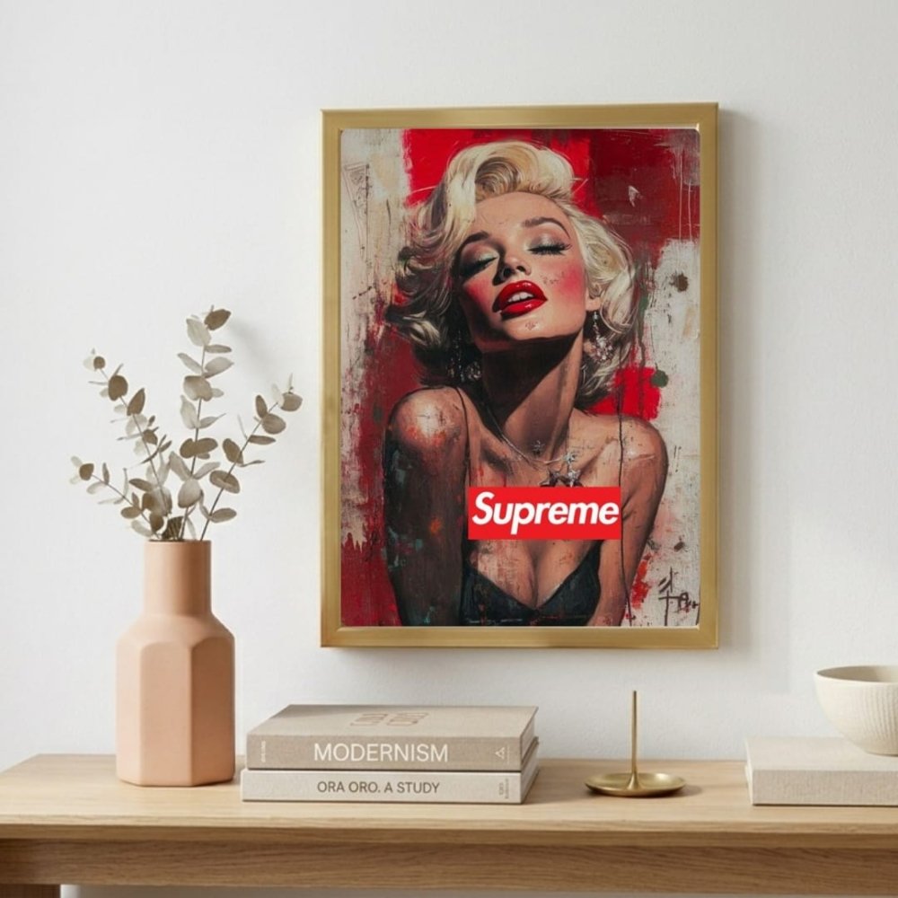 poster supreme Marilyn Monroe - Vibes Districtposter supreme Marilyn Monroe poster NeroVibes District