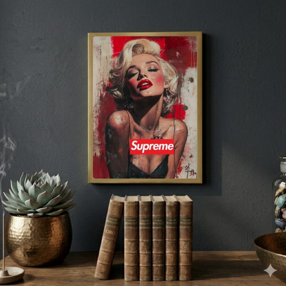 poster supreme Marilyn Monroe - Vibes Districtposter supreme Marilyn Monroe poster NeroVibes District