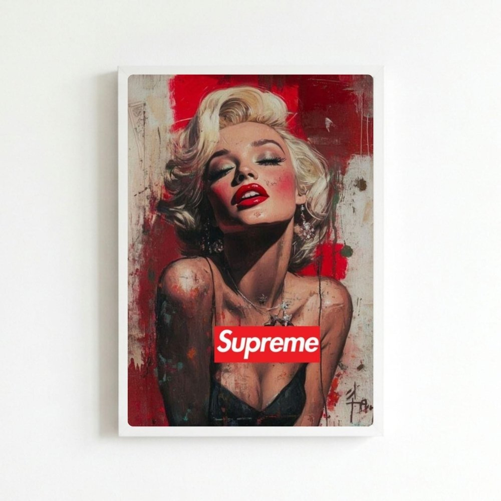 poster supreme Marilyn Monroe - Vibes Districtposter supreme Marilyn Monroe poster NeroVibes District
