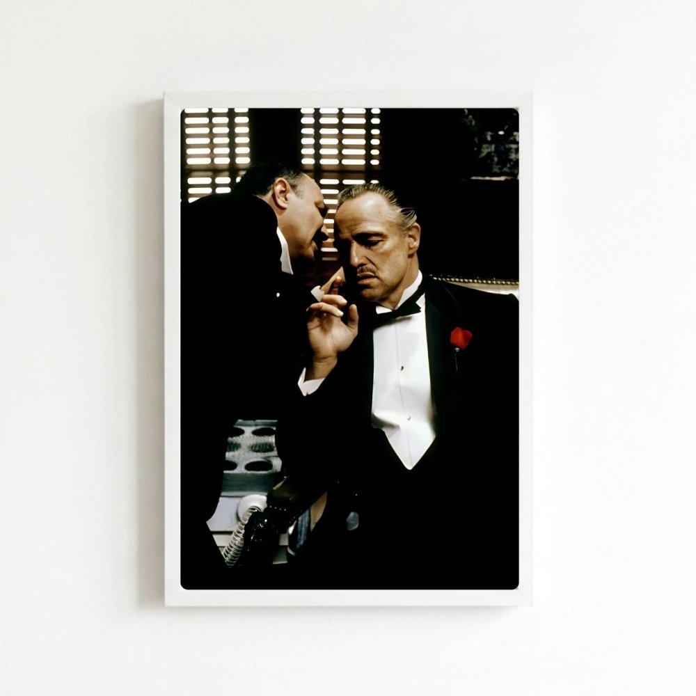 poster the god father - Vibes Districtposter the god father poster BiancoVibes District