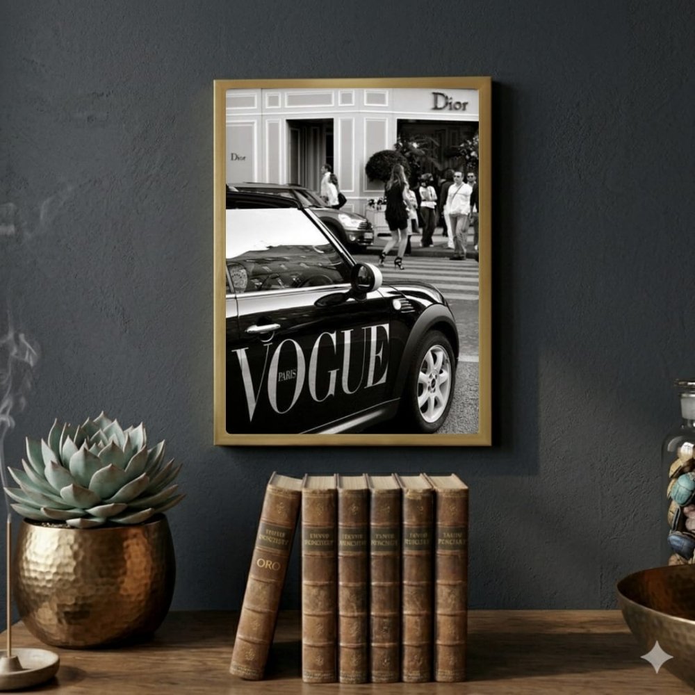 poster vogue - Vibes Districtposter vogue poster NeroVibes District