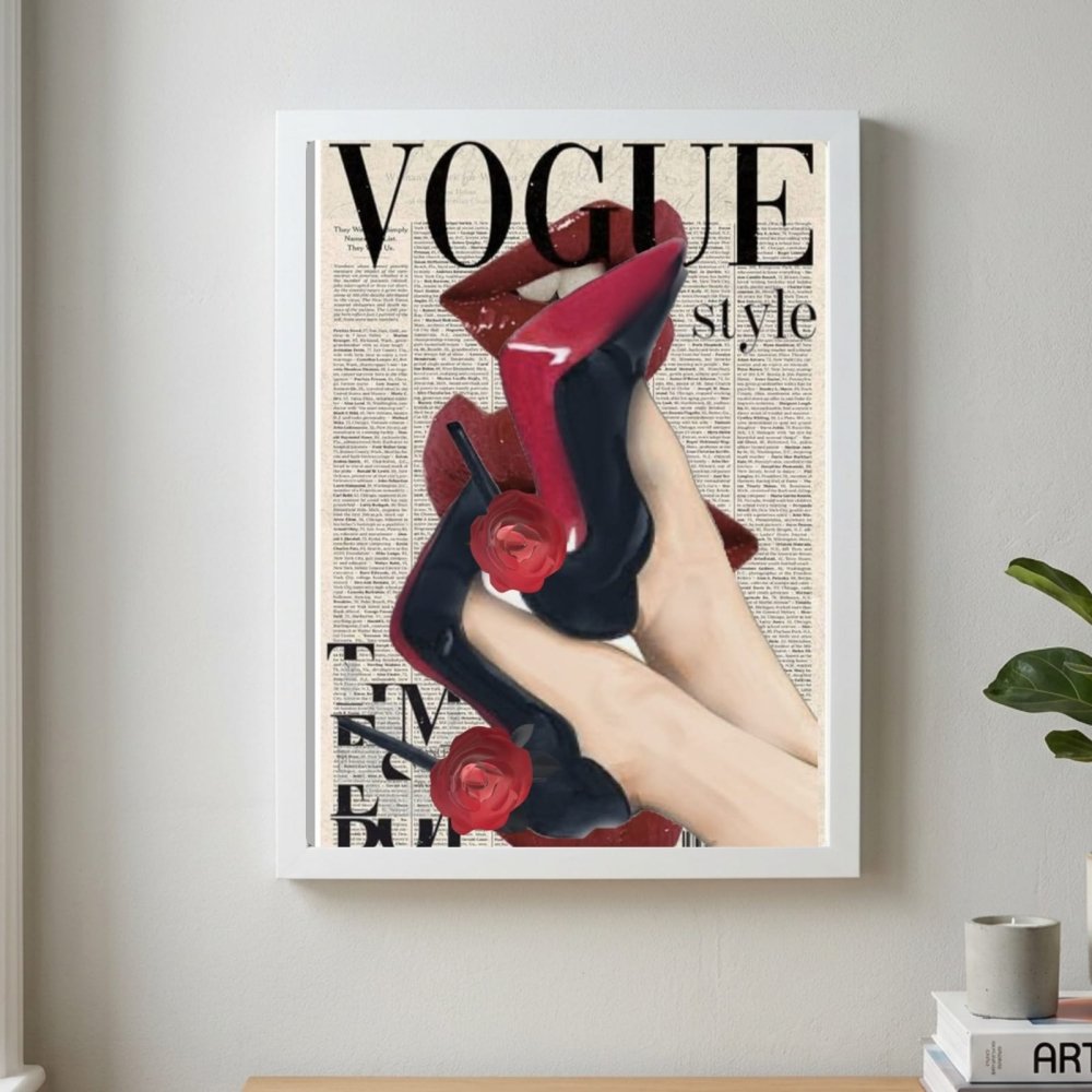 poster vogue - Vibes Districtposter vogue poster GoldVibes District