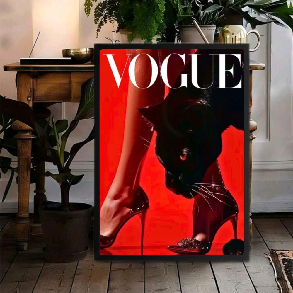 poster vogue - Vibes Districtposter vogue poster GoldVibes District