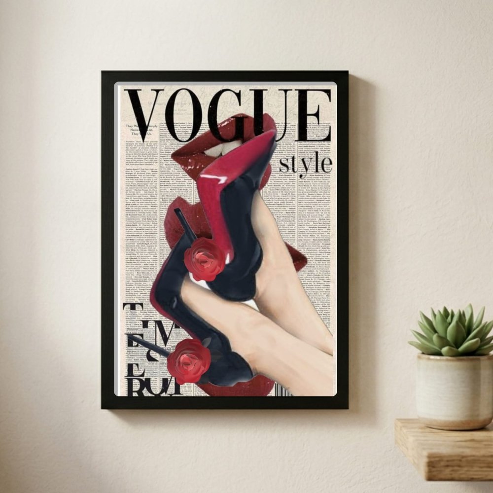 poster vogue - Vibes Districtposter vogue poster GoldVibes District