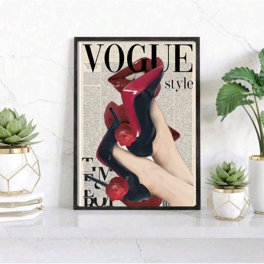 poster vogue - Vibes Districtposter vogue poster GoldVibes District