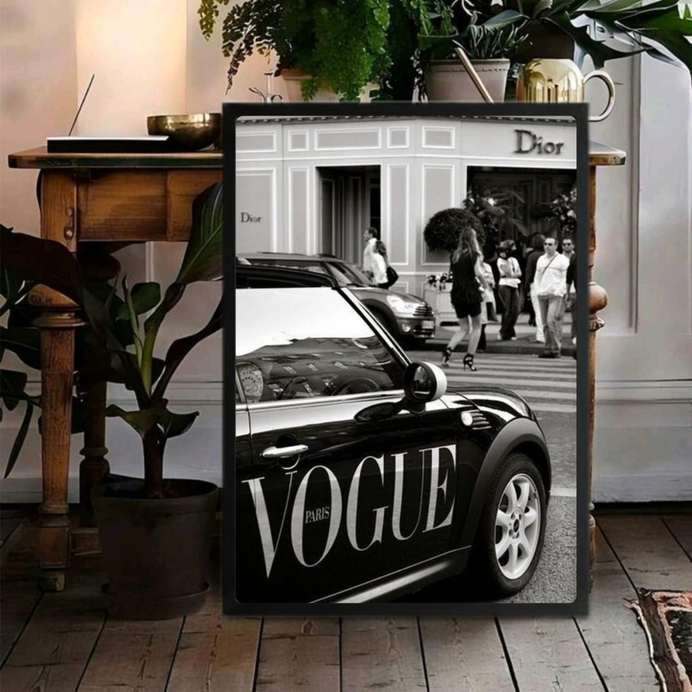 poster vogue - Vibes Districtposter vogue poster NeroVibes District