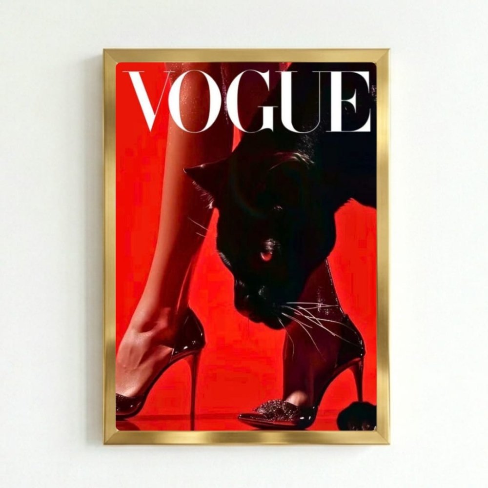 poster vogue - Vibes Districtposter vogue poster GoldVibes District