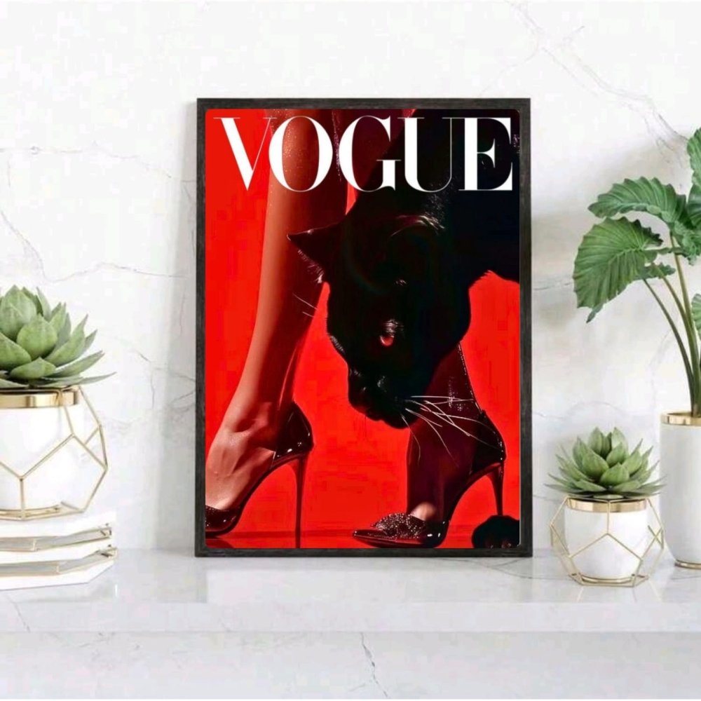 poster vogue - Vibes Districtposter vogue poster GoldVibes District