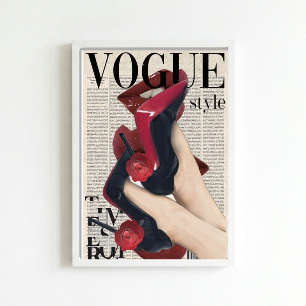 poster vogue - Vibes Districtposter vogue poster BiancoVibes District