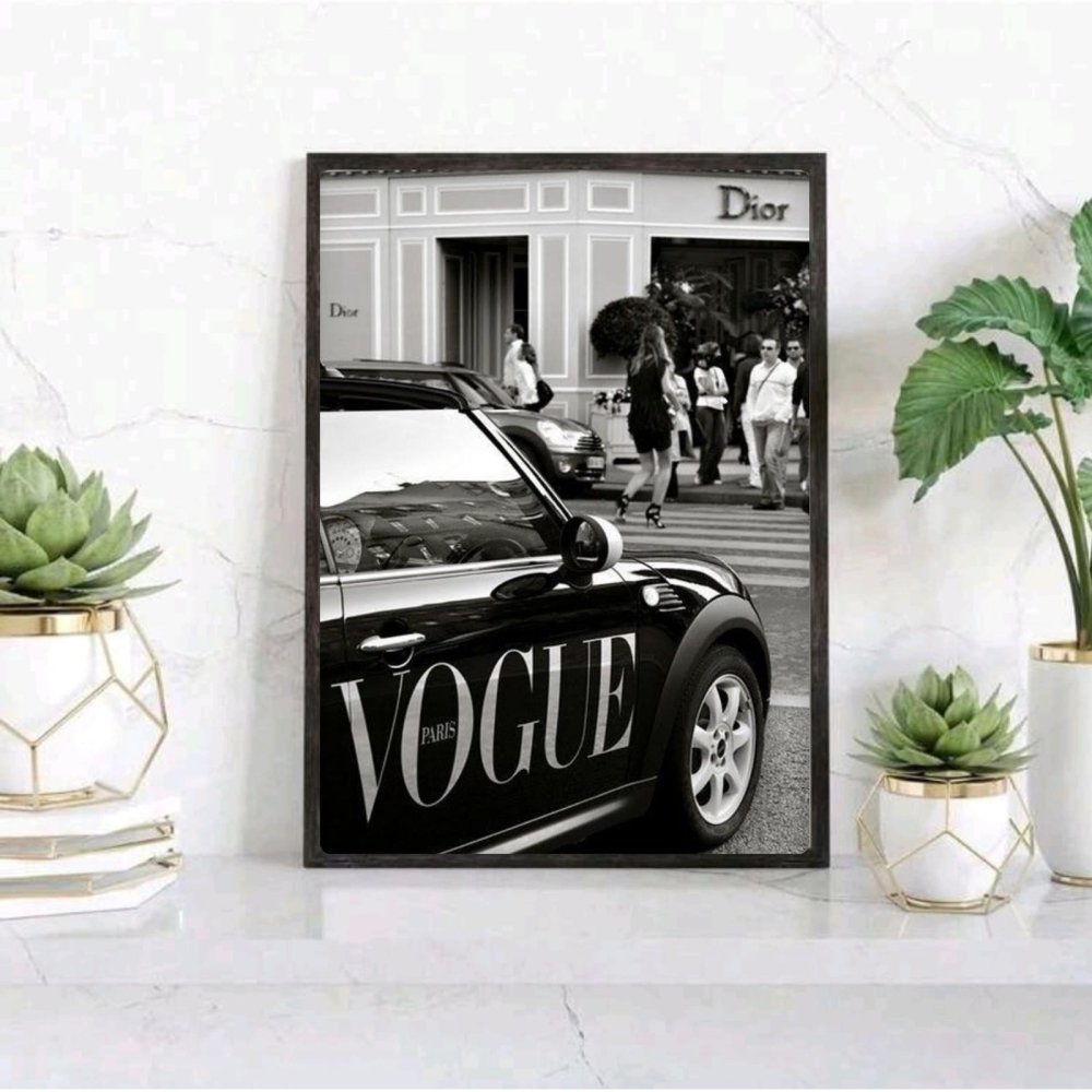 poster vogue - Vibes Districtposter vogue poster NeroVibes District
