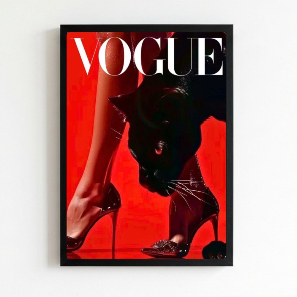 poster vogue - Vibes Districtposter vogue poster NeroVibes District