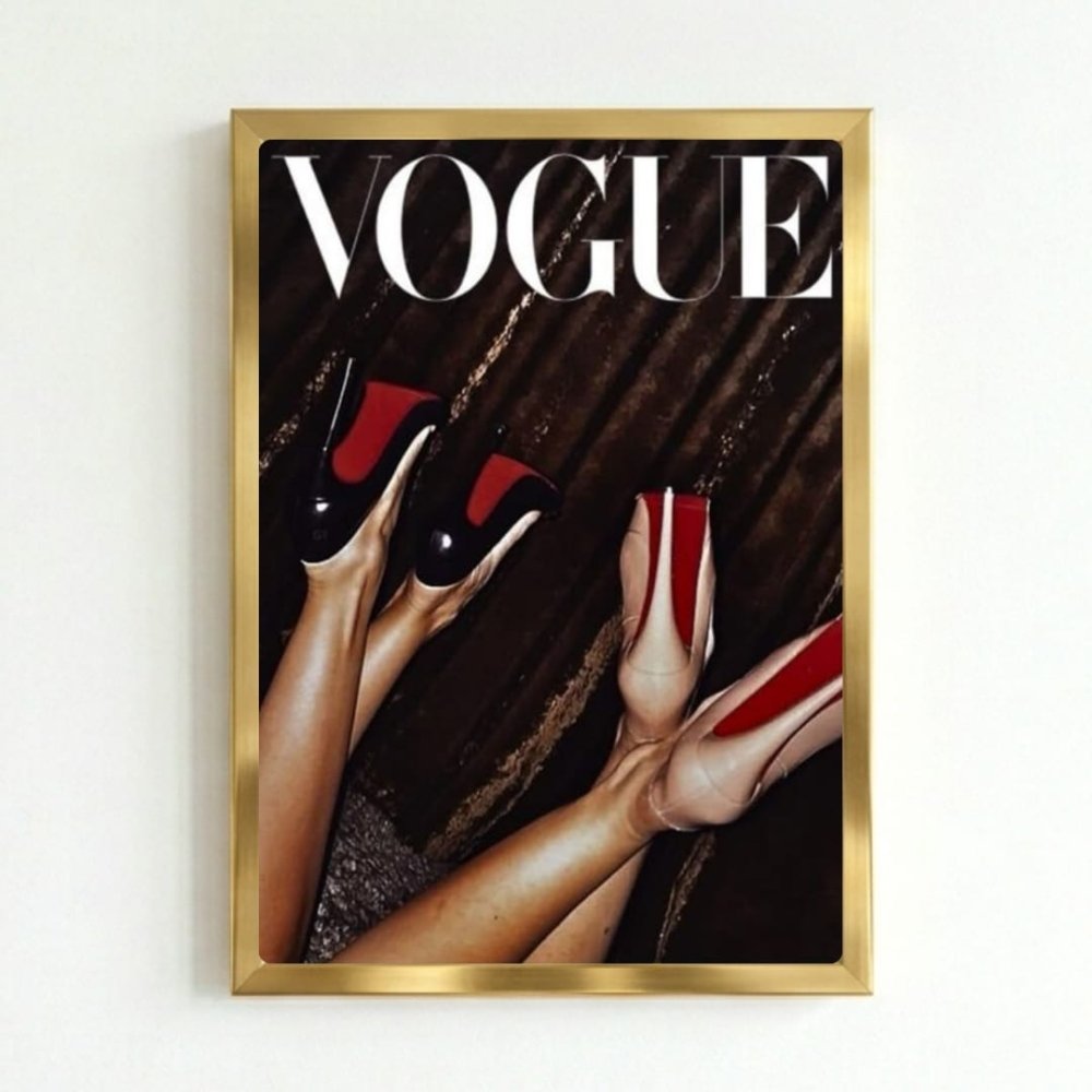 poster vogue - Vibes Districtposter vogue poster GoldVibes District