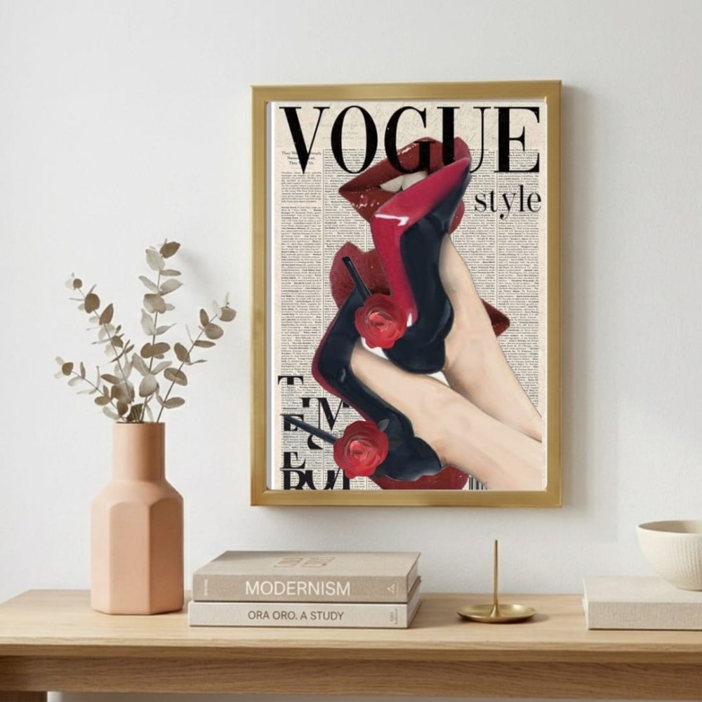 poster vogue - Vibes Districtposter vogue poster GoldVibes District