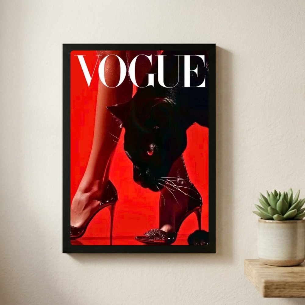 poster vogue - Vibes Districtposter vogue poster GoldVibes District