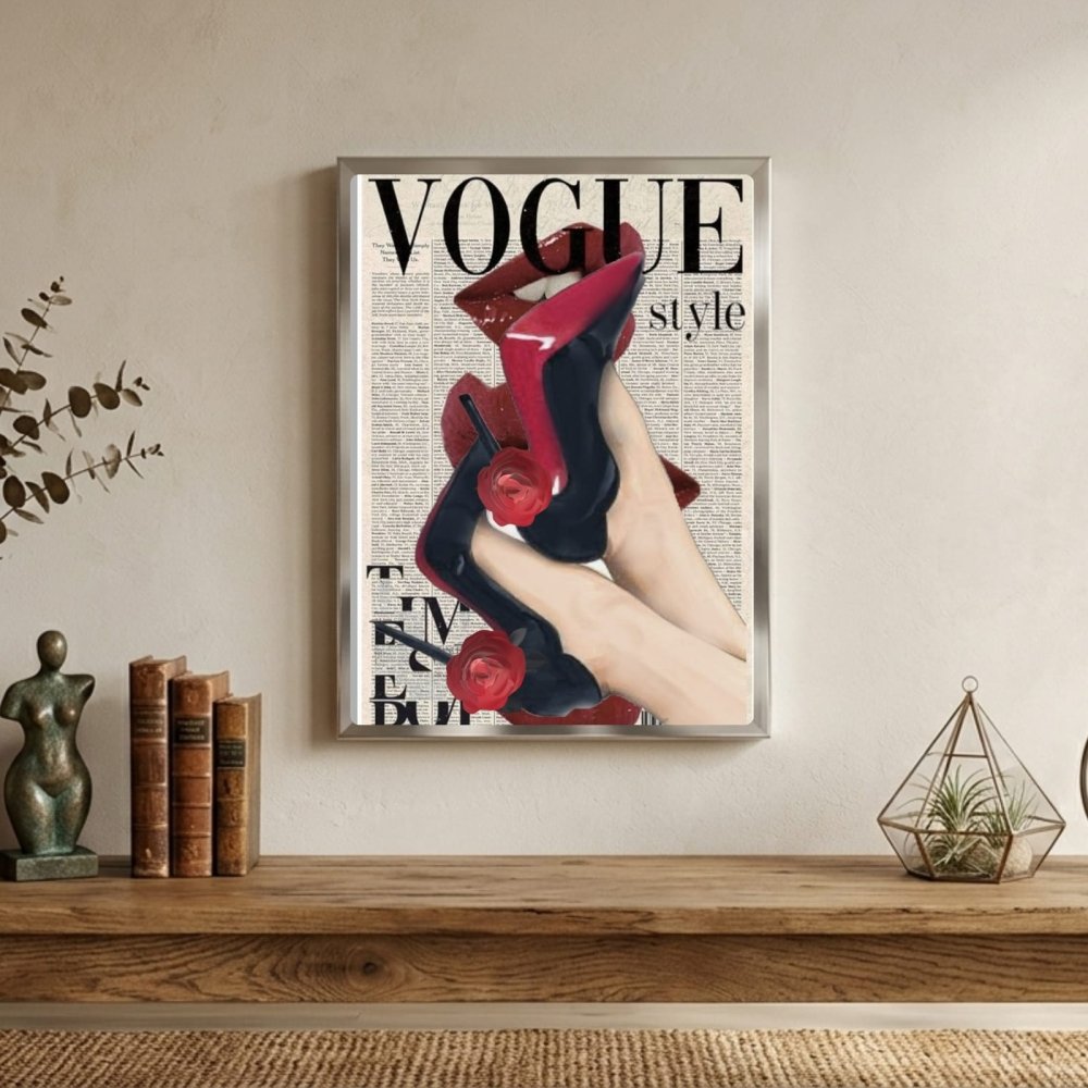 poster vogue - Vibes Districtposter vogue poster GoldVibes District