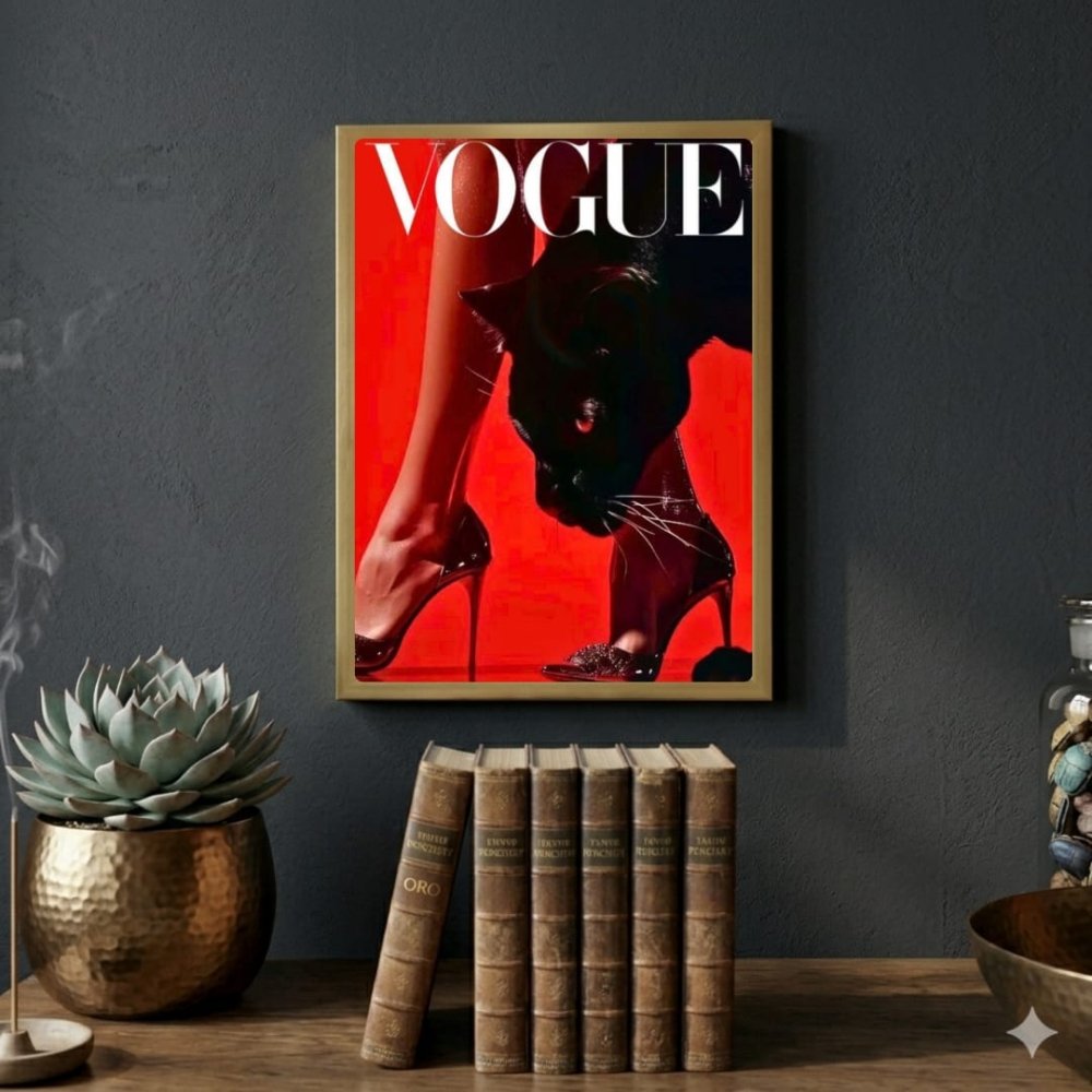 poster vogue - Vibes Districtposter vogue poster GoldVibes District