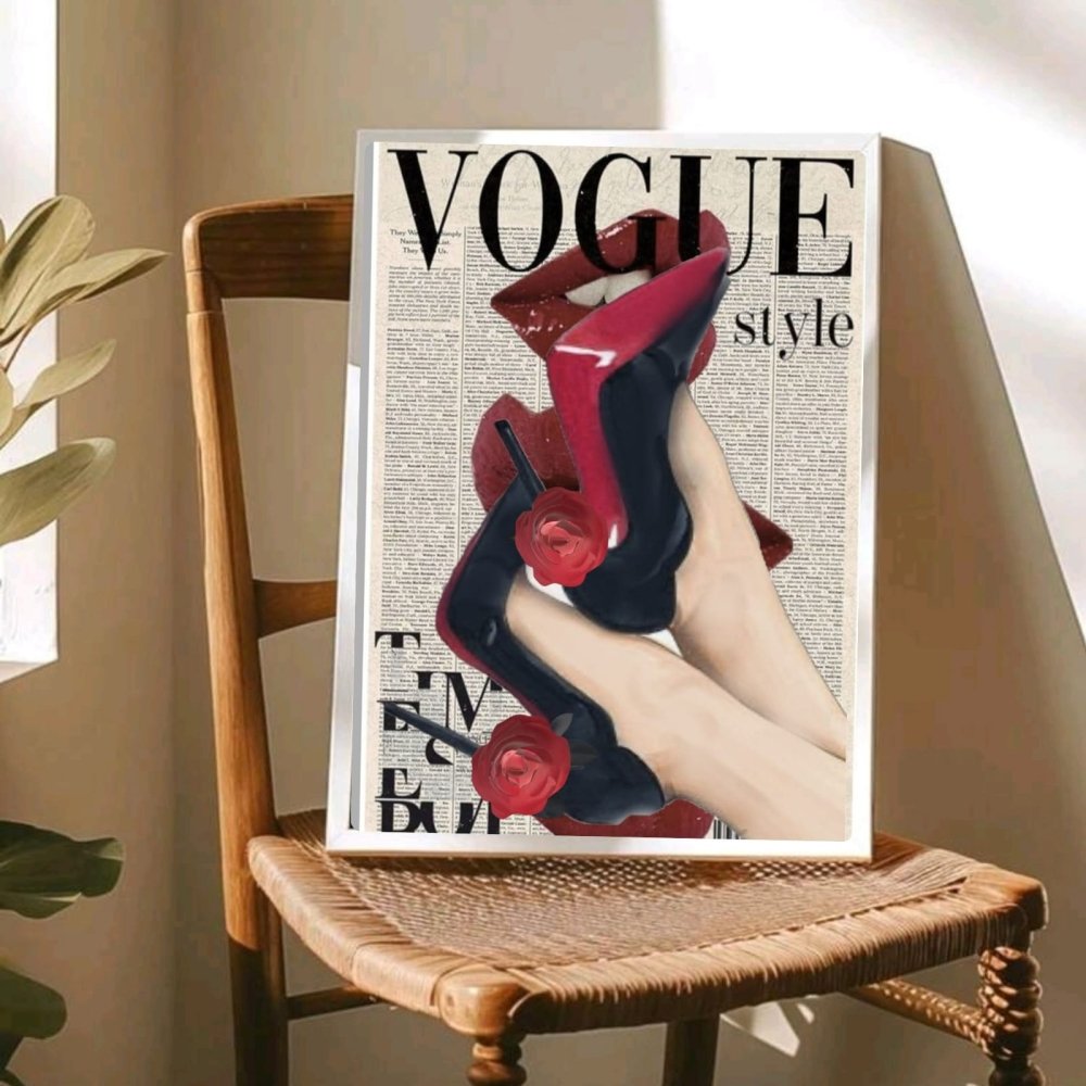 poster vogue - Vibes Districtposter vogue poster GoldVibes District