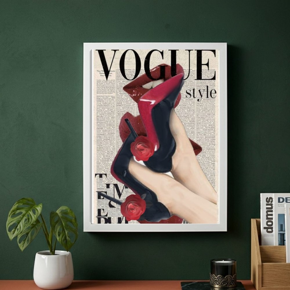 poster vogue - Vibes Districtposter vogue poster GoldVibes District