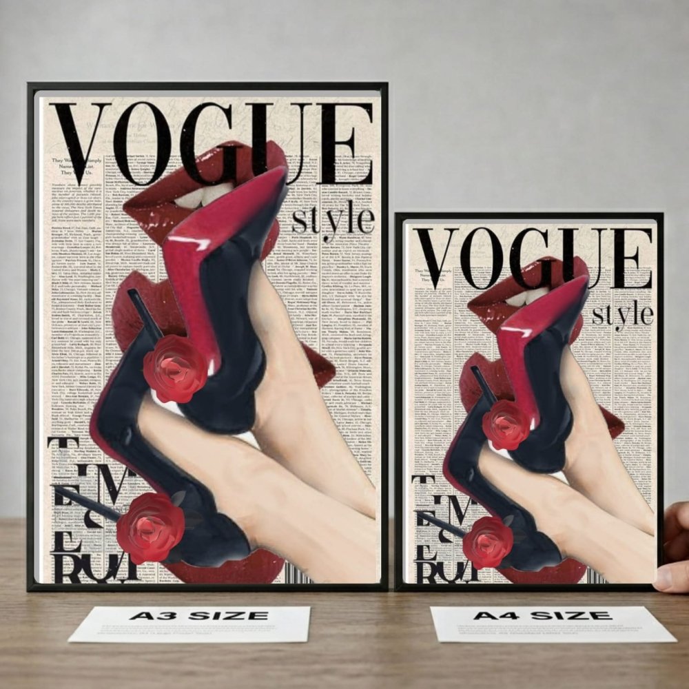 poster vogue - Vibes Districtposter vogue poster GoldVibes District