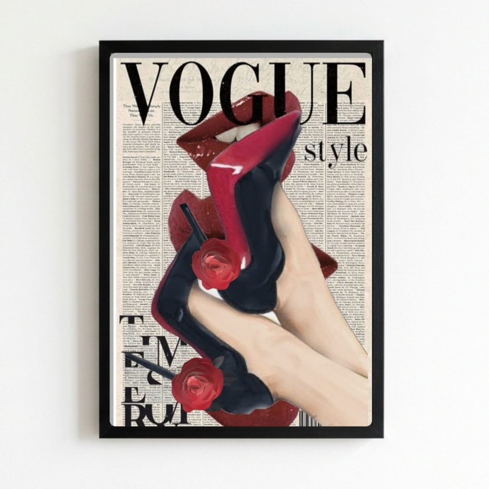 poster vogue - Vibes Districtposter vogue poster NeroVibes District