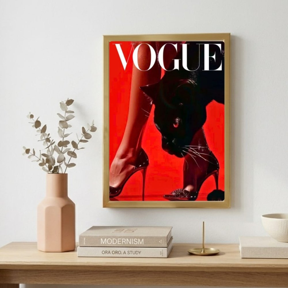 poster vogue - Vibes Districtposter vogue poster GoldVibes District